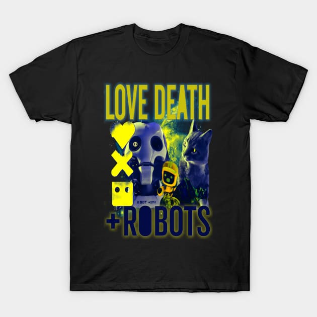 Love Death + Robots T-Shirt by The Dark Vestiary